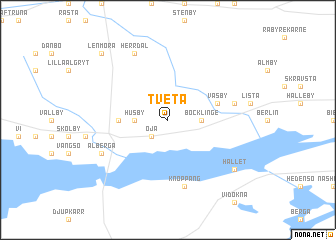 map of Tveta