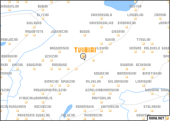 map of Tvibiai
