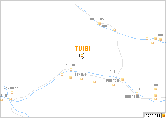 map of Tvibi