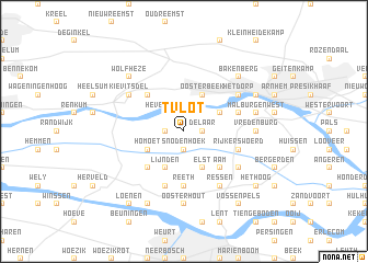 map of ʼt Vlot