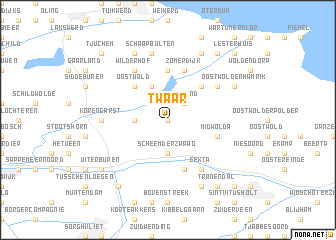 map of ʼt Waar