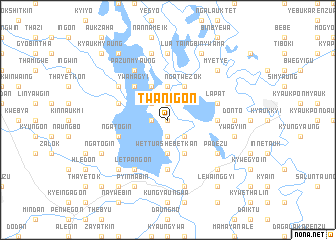 map of Twanigon