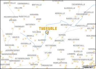 map of Tweedale