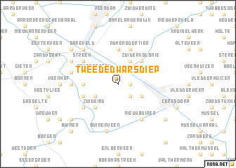 map of Tweede Dwarsdiep