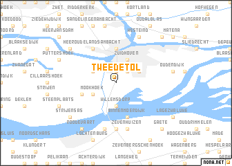 map of Tweede Tol