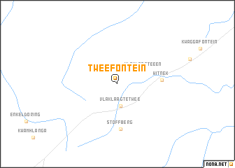 map of Tweefontein