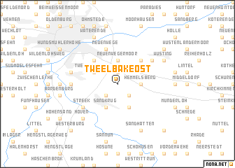 map of Tweelbäke Ost