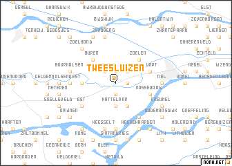 map of Tweesluizen