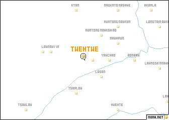 map of Twehtwe