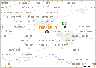 map of Twekkelo