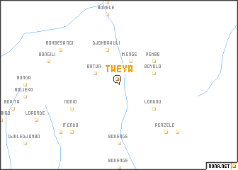 map of Tweya