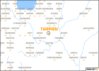 map of Twiapiasi