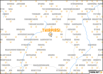 map of Twiapiasi