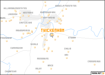 map of Twickenham