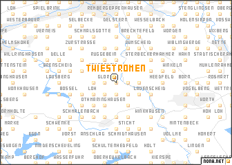 map of Twieströmen