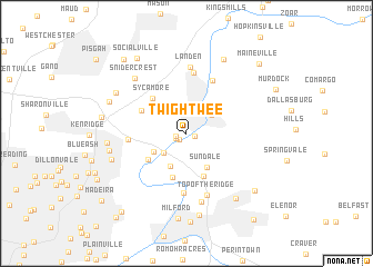 map of Twightwee