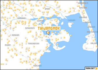 map of Twijangmok