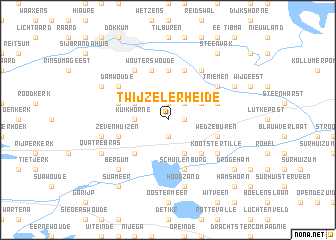 map of Twijzelerheide