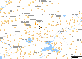 map of Twik-kol