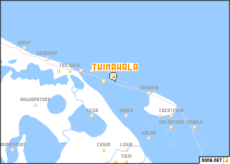 map of Twimawala