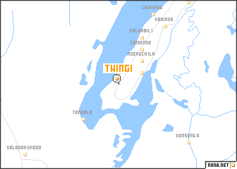 map of Twingi