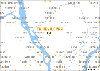 map of Twingyileywa