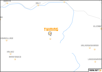map of Twining