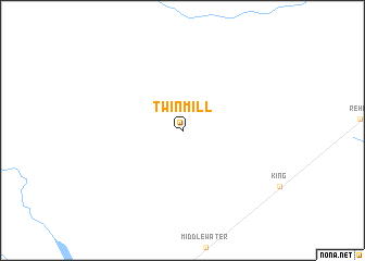 map of Twin Mill