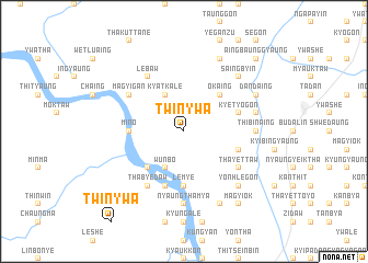 map of Twinywa