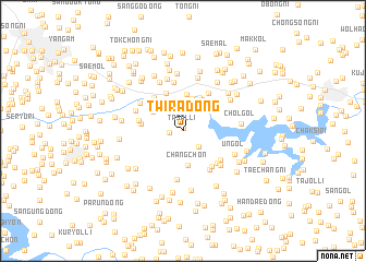 map of Twira-dong