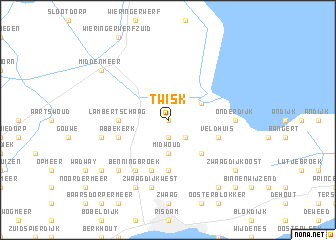 map of Twisk