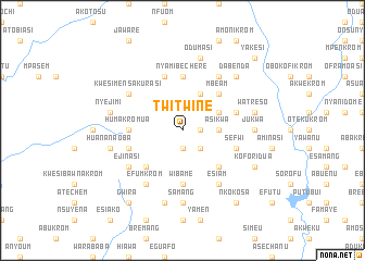 map of Twitwine