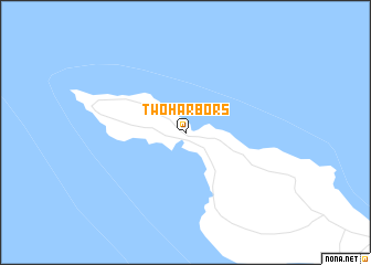 map of Two Harbors