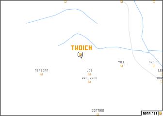 map of Twoich