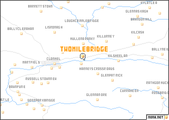 map of Twomilebridge