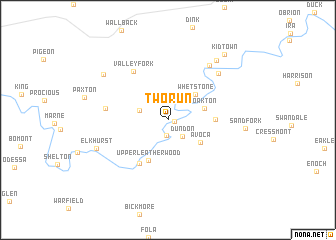 map of Two Run