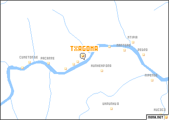 map of Txagoma