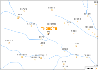 map of Txamaca