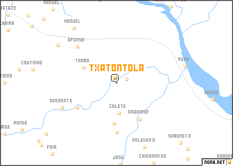 map of Txatontola