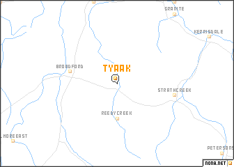 map of Tyaak