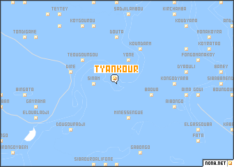 map of Tyankour