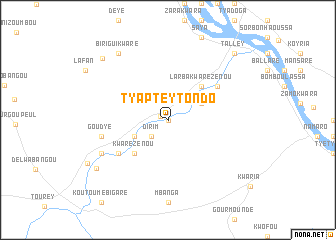 map of Tyaptey Tondo