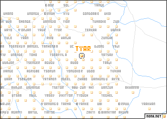 map of Tyar