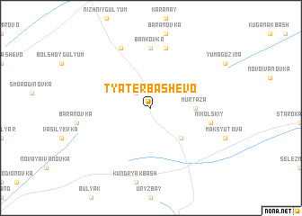 map of Tyater-Bashevo