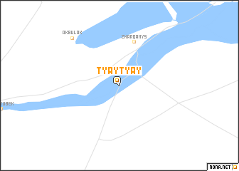 map of Tyay-Tyay