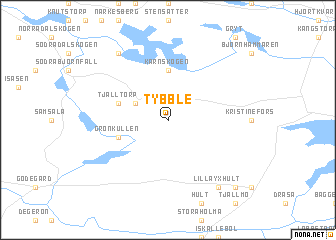 map of Tybble