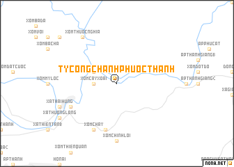 map of Ty Công Chánh Phước Thành