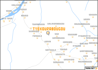 map of Tyèkourabougou