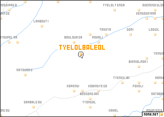 map of Tyélol Baléol