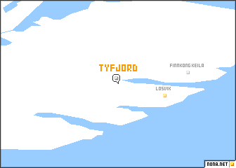 map of Tyfjord